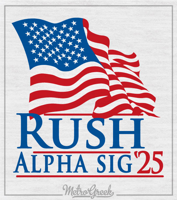 Reagan Alpha Sigma Phi Rush Shirt