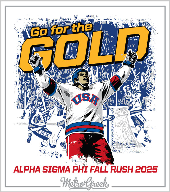 Alpha Sigma Phi Rush Shirt Miracle On Ice