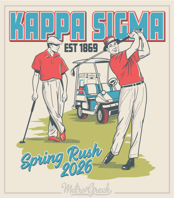 Kappa Sigma Golfers Rush Shirt
