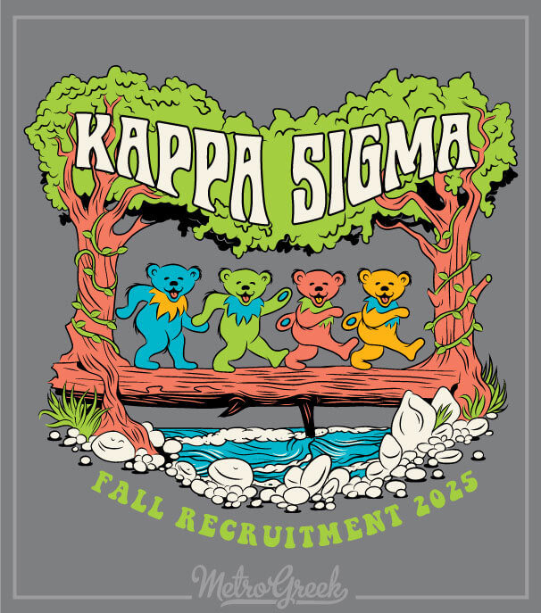 Kappa Sigma Deadhead Bears Rush Shirt
