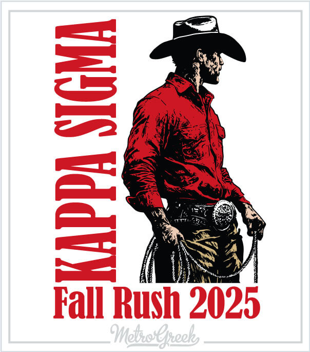 Kappa Sigma Rush Shirt Cowboy