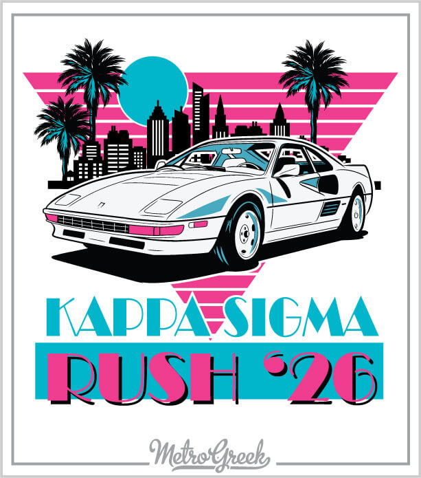 Miami Vice Kappa Sigma Rush Shirt
