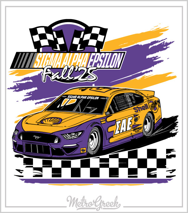 NASCAR Sigma Alpha Epsilon Rush Shirt