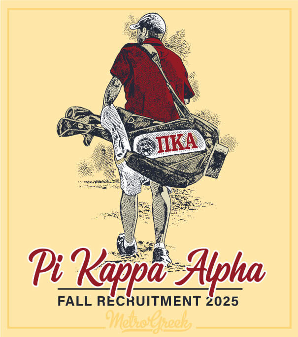 Pi Kappa Alpha Rush Shirt Golfer