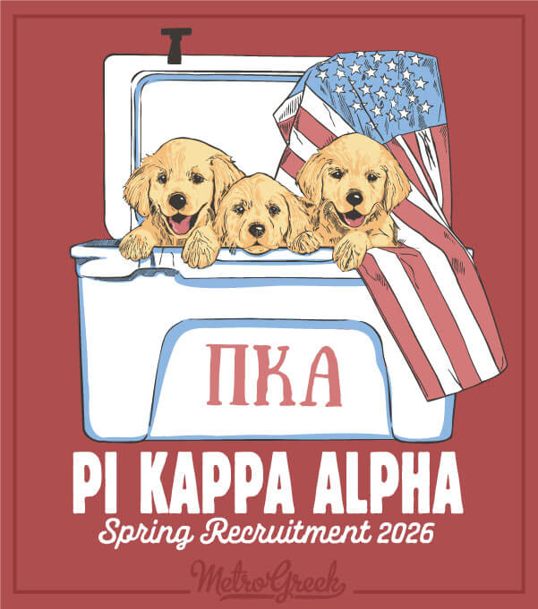 Pi Kappa Alpha Rush Shirt Puppies