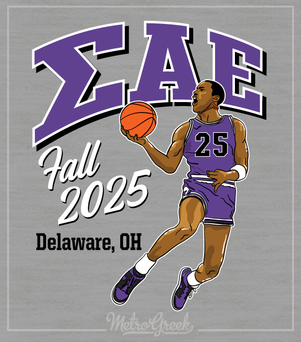 SAE Recruitment Shirts Basketball