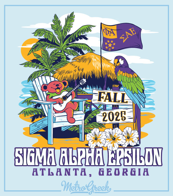 SAE Recruitment Shirt Surfer