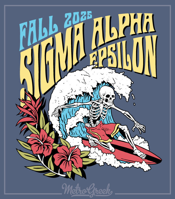 SAE Recruitment Shirts Surfer