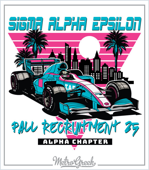 SAE Rush Shirt Formula One Car