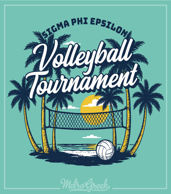 SigEp Volleyball Tournament Shirt
