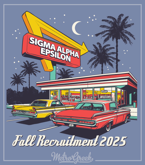 Sigma Alpha Epsilon Recruitment Shirt Burger