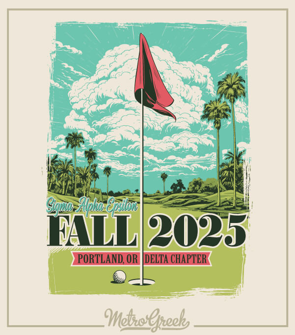 Sigma Alpha Epsilon Recruitment Shirt Golf