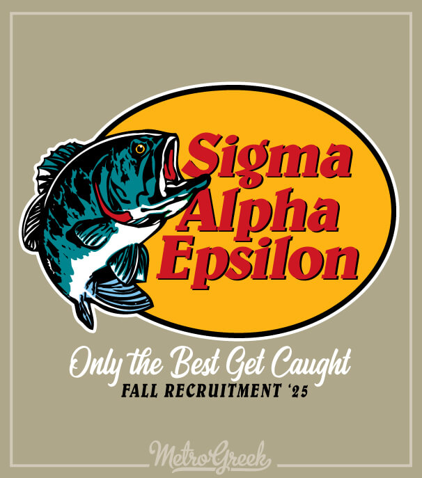 Sigma Alpha Epsilon Rush Shirt Bass Shop