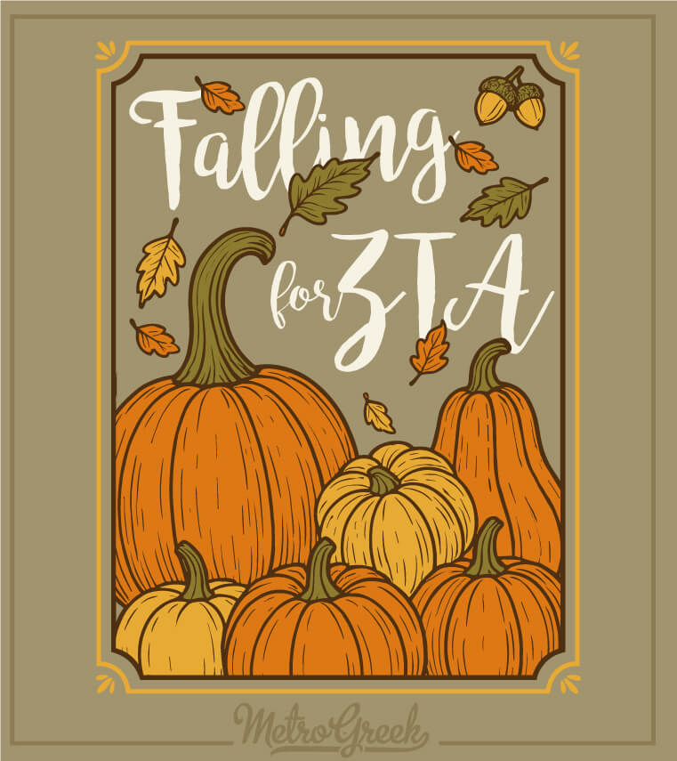 ZTA Sorority Pumpkin Fall Shirt