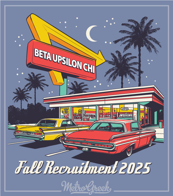 Beta Upsilon Chi Recruitment Shirt In And Out