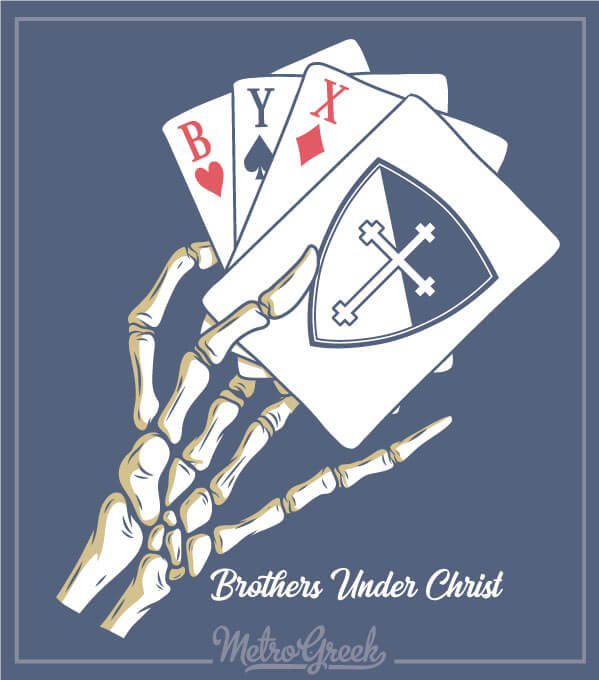 Beta Upsilon Chi Rush Shirt Poker