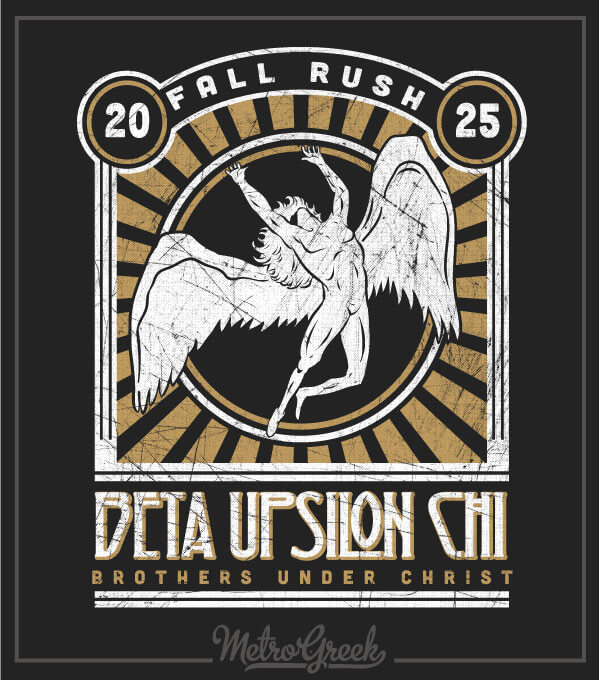 Beta Upsilon Chi Rush Shirt Led Zeppelin
