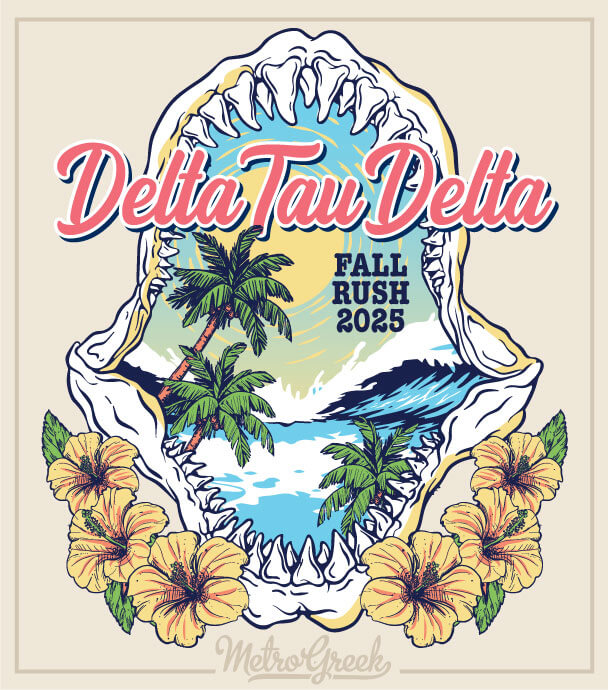 Delta Tau Delta Rush Shirt Shark