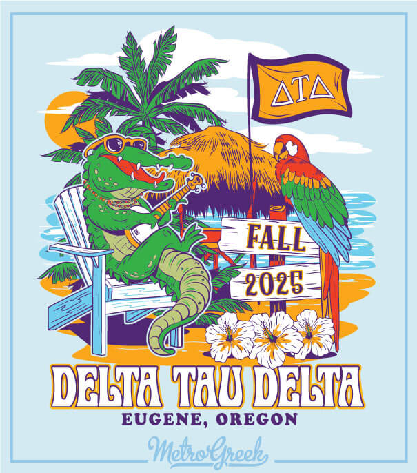 Delta Tau Delta Rush Shirts Beach