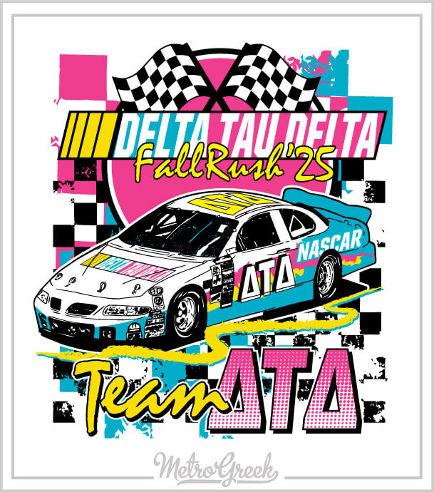 Delta Tau Delta Rush Shirts Nascar