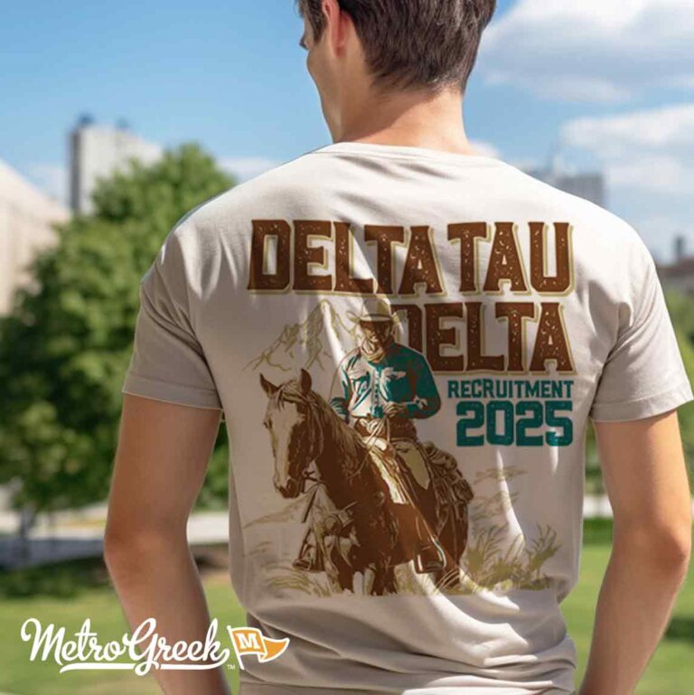 Delta Tau Delta Rush Shirt Cowboy
