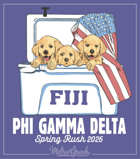 FIJI Rush Shirt Cooler Puppies