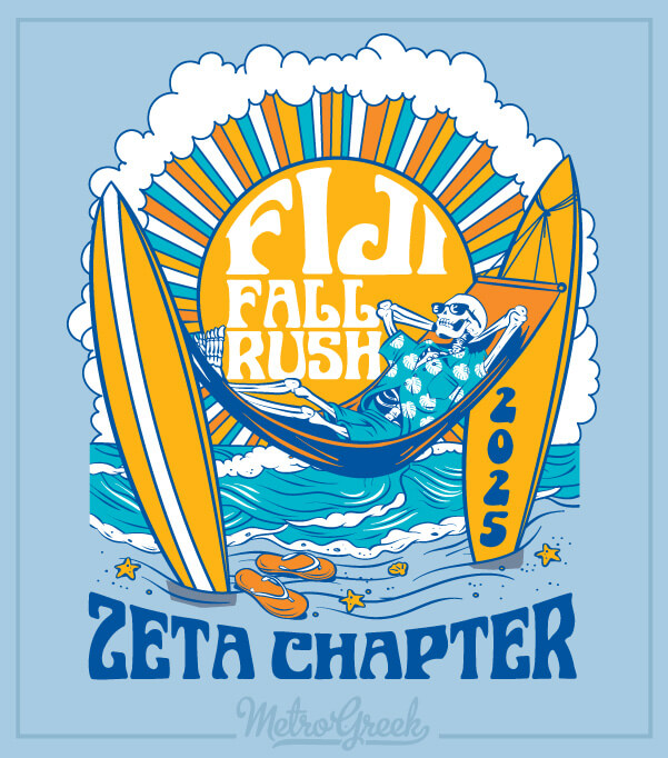 FIJI Rush Shirt Skeleton Beach