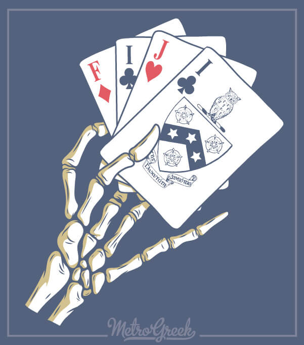 Phi Gamma Delta Rush Shirt Poker