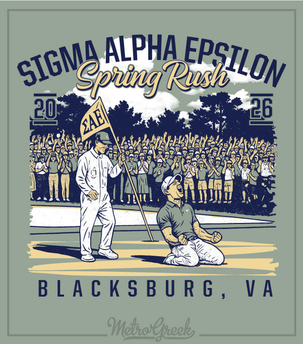 SAE Golf Fraternity Rush Shirt