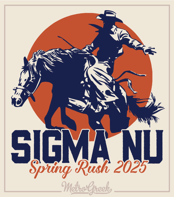 Sigma Chi Fraternity Rush Shirts Rodeo