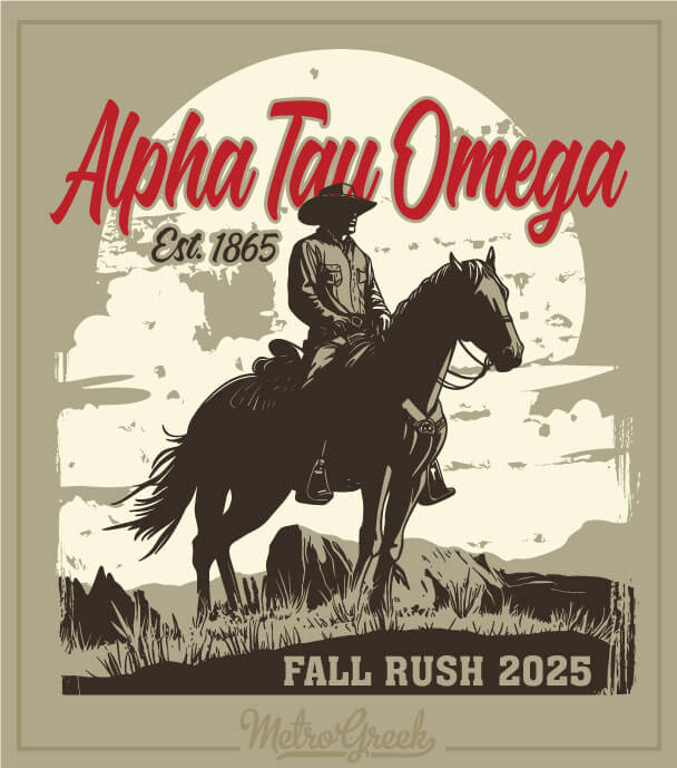 ATO Rush Shirt Cowboy Sunset