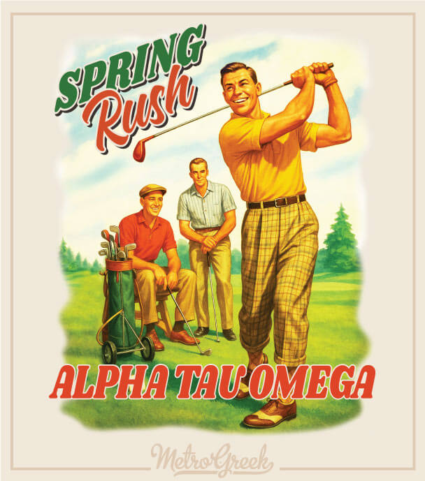 ATO Rush Shirt Retro Golfer