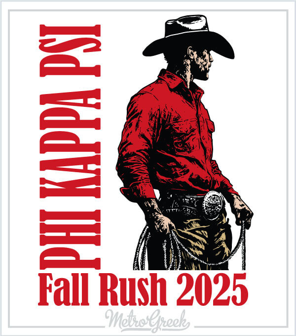 Phi Kappa Psi Rush Shirt Cowboy