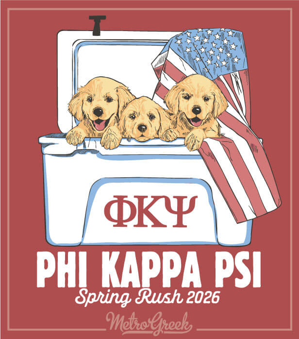 Phi Kappa Psi Rush Shirt Puppies