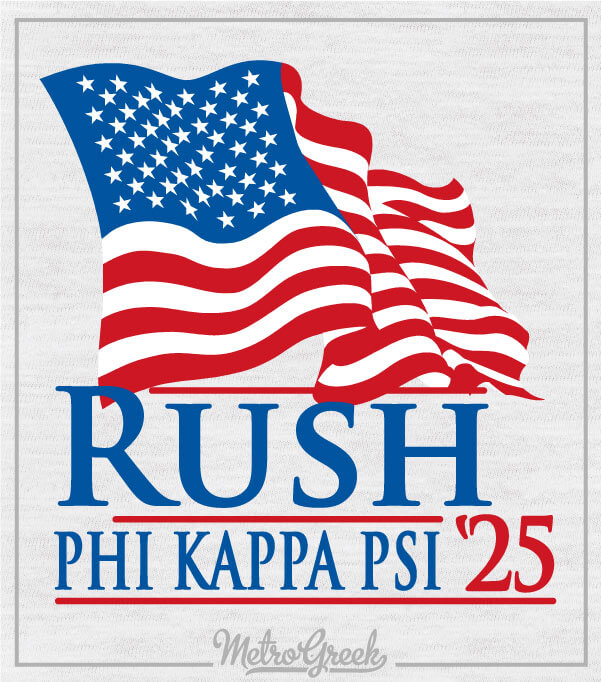 Phi Kappa Psi Rush Shirt Reagan Campaign