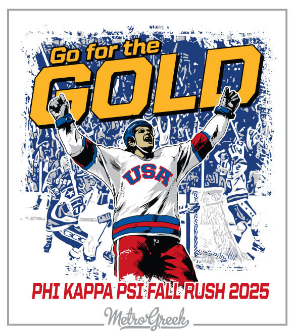 Phi Kappa Psi Rush Shirt Miracle Hockey