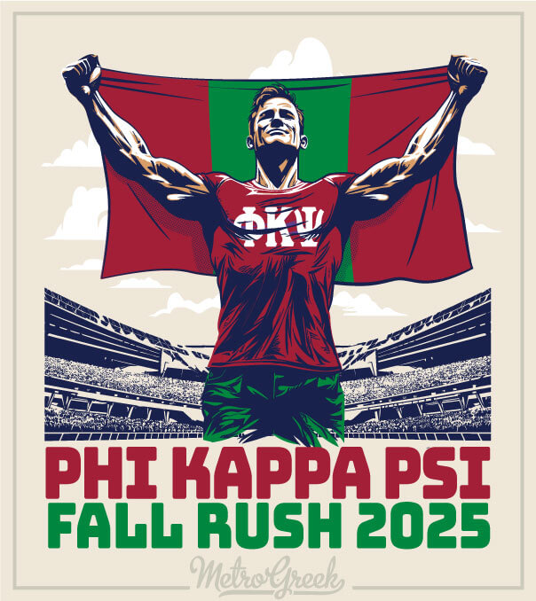 Phi Psi Rush Shirt Olympic Athlete