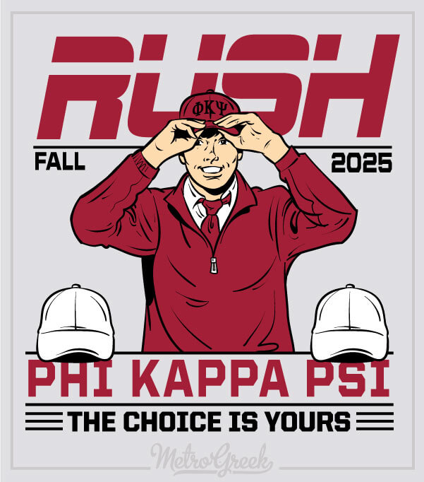 Phi Psi Rush Shirt Signing Day