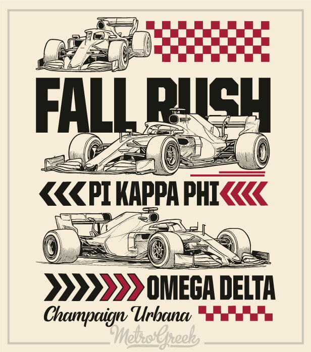 Pi Kapp Fraternity Rush Shirt F1