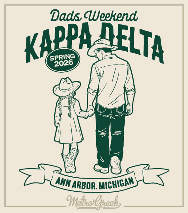 Kappa Delta Dads Weekend Shirt Cowgirl