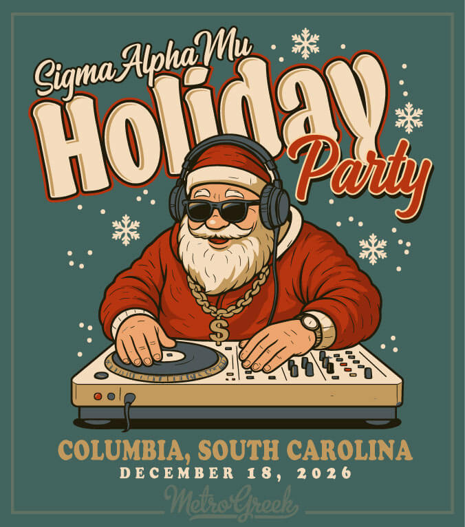 Sigma Alpha Mu Holiday Party Shirt