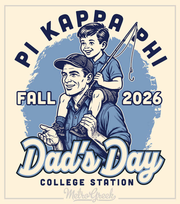 Fraternity Dads Day Shirt Fishing