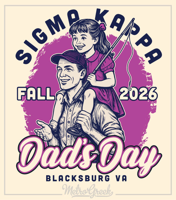 Sorority Dads Day Shirt Fishing