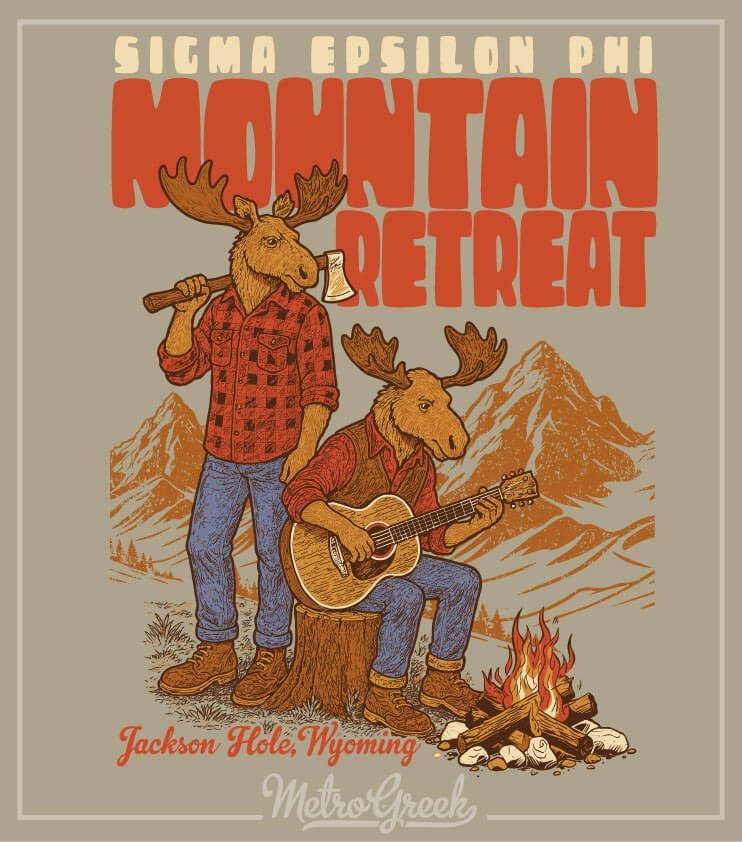 Fraternity Mountain Retreat Shirt SigEp