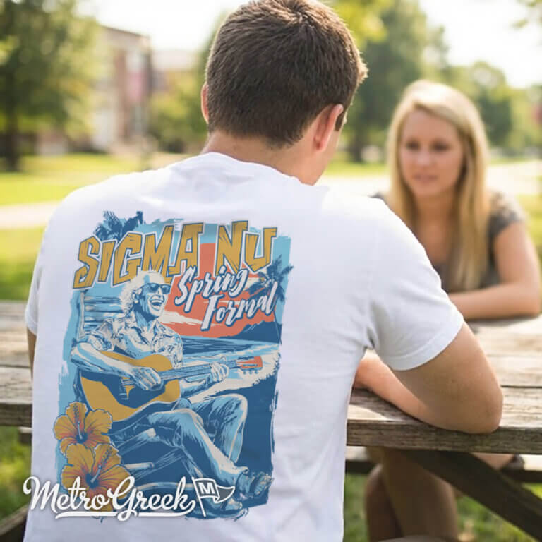 Sigma Nu Fraternity Beach Formal Shirt
