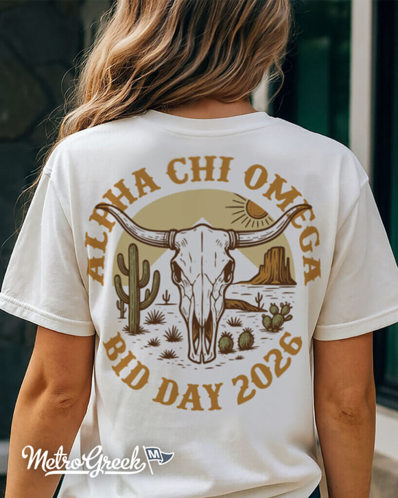 Sorority Bid Day Shirt Cowgirl Desert
