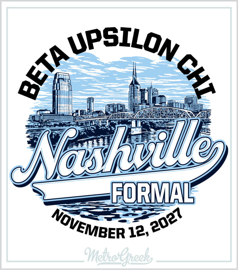Formal Shirt Beta Upsilon Chi Nashville