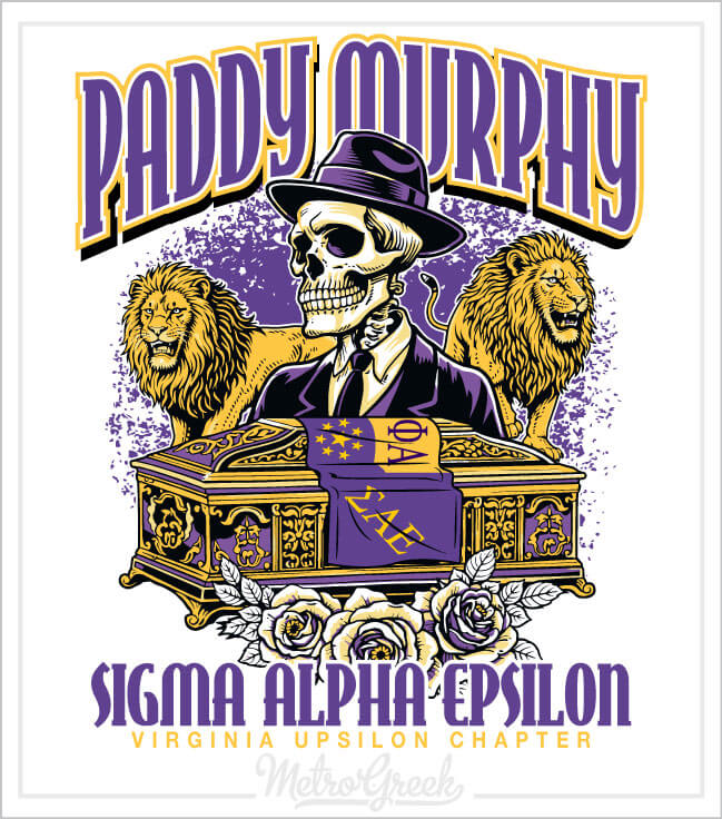 Paddy Murphy Shirt Coffin and Lions