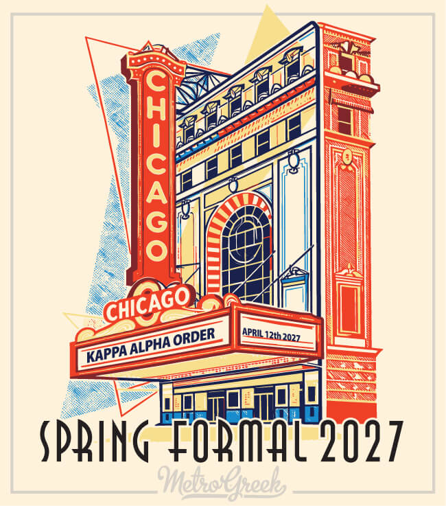 Kappa Alpha Order Spring Formal Shirt Chicago