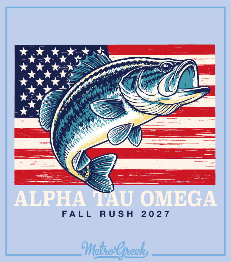 Fraternity Rush Shirt Americana Bass
